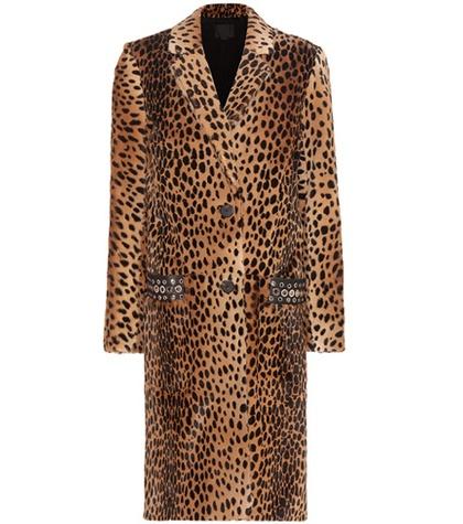 Alexander Wang Printed Fur Coat