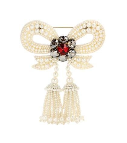 Miu Miu Embellished Brooch