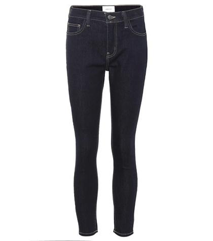 Current/elliott Mid-rise Skinny Jeans