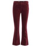 Ag Jeans The Jodi Crop Velvet Trousers