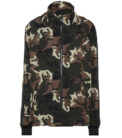 Tod's Camo Ash Hooded Jacket