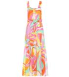 Reebok X Victoria Beckham Printed Maxi Dress