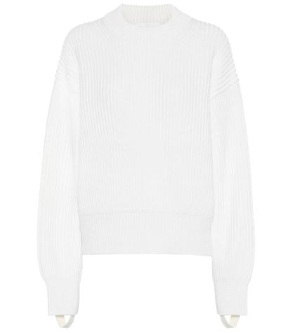 Helmut Lang Wool And Cotton Sweater
