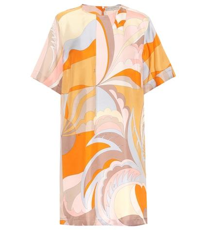 Maison Margiela Printed Silk Dress