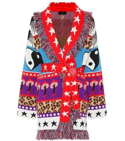 Moncler Jacquard Cashmere Cardigan