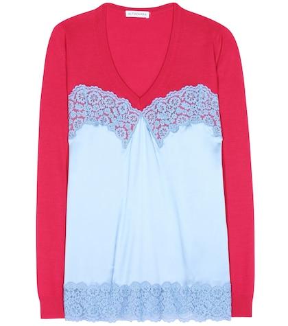 Etro Palomar Wool And Silk Top