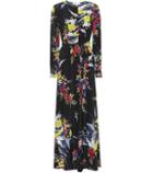 Diane Von Furstenberg Printed Silk Maxi Dress