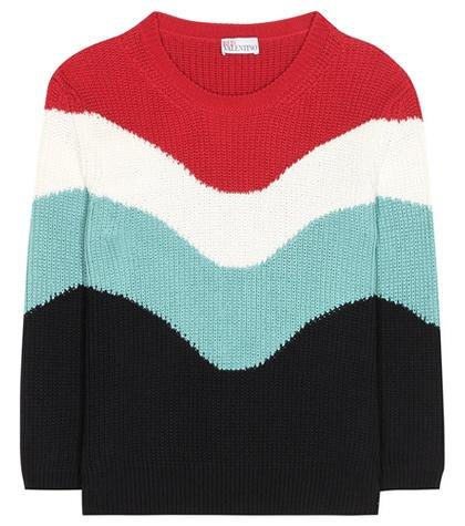 Redvalentino Cotton Knit Sweater