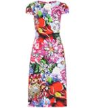 Mary Katrantzou Osmond Floral-printed Crêpe Dress