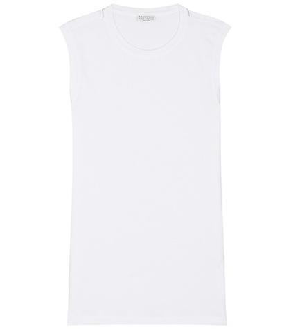 Brunello Cucinelli Cotton Sleeveless Top