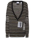 Burberry Striped Mohair-blend Sweater