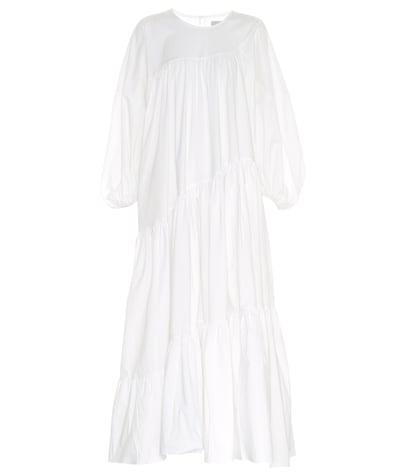 Lee Mathews Elsie Cotton-blend Midi Dress