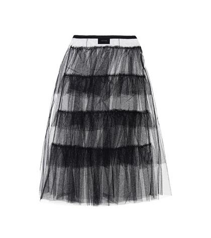 Saint Laurent Tulle Skirt