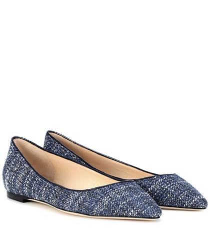 7 For All Mankind Romy Tweed Ballet Flats