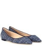 7 For All Mankind Romy Tweed Ballet Flats