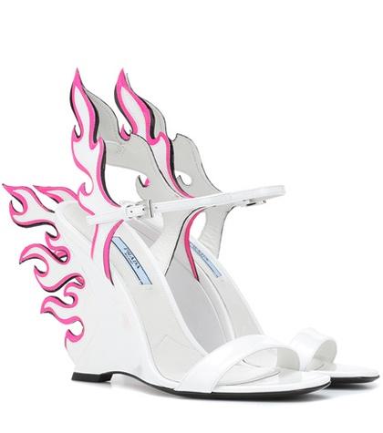 Tory Sport Exclusive To Mytheresa – Patent Leather Sandals