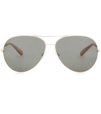 Oliver Peoples Sayer 63 Aviator Sunglasses