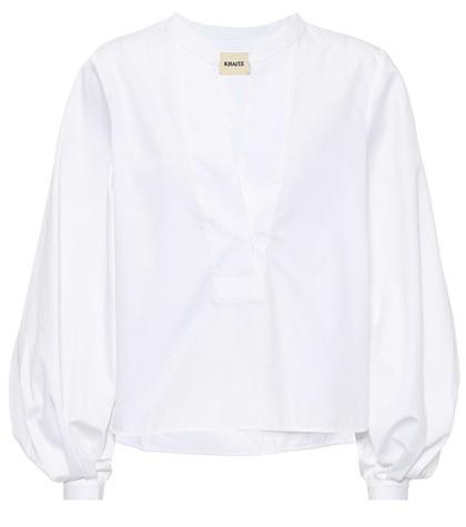 Khaite Suzanna Cotton Shirt