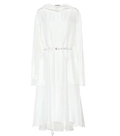 Jil Sander Linen-blend Coat
