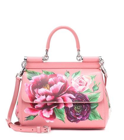 Dolce & Gabbana Sicily Small Leather Tote