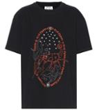 Acne Studios Bemabe Embroidered Cotton T-shirt