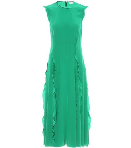 Tory Burch Sleeveless Silk Midi Dress