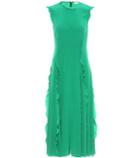 Tory Burch Sleeveless Silk Midi Dress