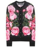 Dolce & Gabbana Floral-printed Cashmere And Silk Cardigan
