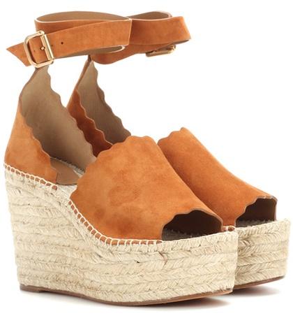 Thom Browne Lauren Wedge Espadrilles