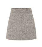 Tory Burch Klara Wool-blend Miniskirt