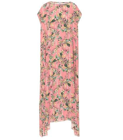 Vetements Asymmetric Floral Dress