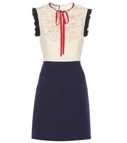 Gucci Silk And Wool Dress