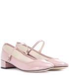 Repetto Rose Patent Leather Mary Jane Pumps