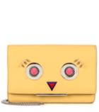 Lisa Marie Fernandez Tube Wallet On Chain Leather Shoulder Bag