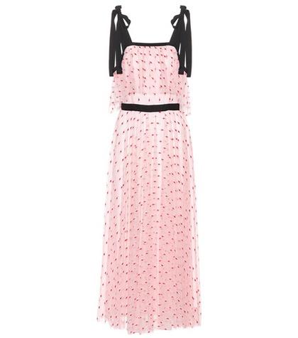 Philosophy Di Lorenzo Serafini Embroidered Tulle Dress