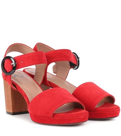 Alexachung Suede Sandals