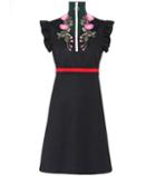 Gucci Embroidered Jersey Dress