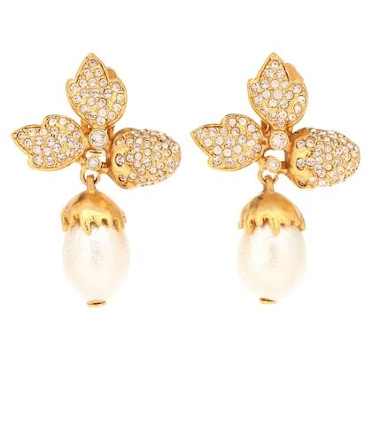 Marni Faux Pearl Clip-on Earrings