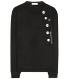 Etro Collier Embellished Wool Sweater