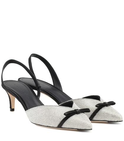 Marco De Vincenzo Crystal-embellished Pumps