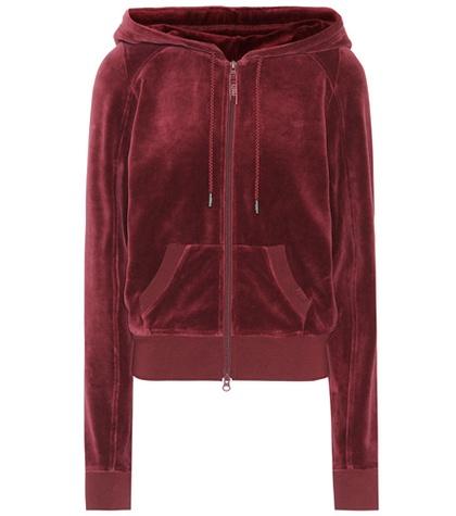 Fenty By Rihanna Hooded Velour Jacket