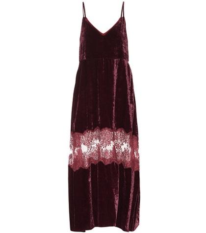 Stella Mccartney Kelsey Velvet Dress