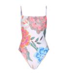 Burberry Tank Floral-printed Swimsuit