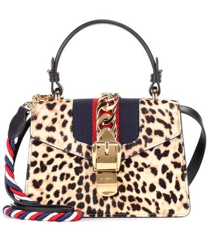 Gucci Sylvie Mini Calf Hair Shoulder Bag
