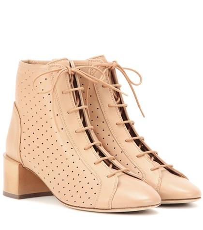 Acne Studios Mable Leather Ankle Boots