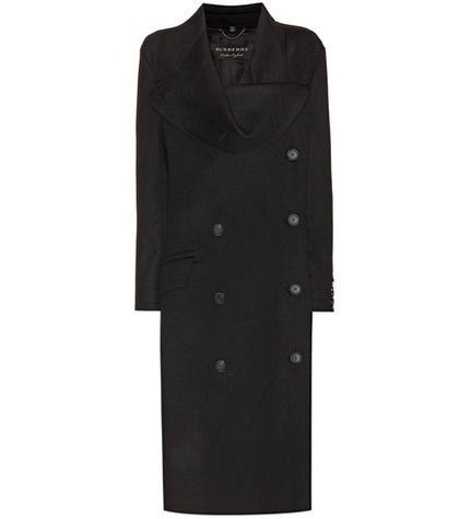Roberto Cavalli Asymmetric Wool Coat