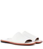 Alessandra Rich Leather Slides