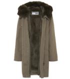 Army By Yves Salomon Fur-trimmed Coat