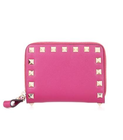 Valentino Valentino Garavani Rockstud Leather Coin Purse