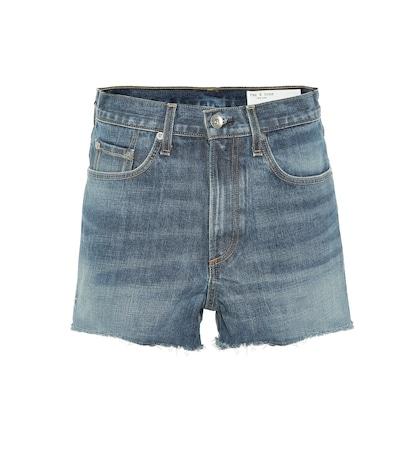 Nike High-rise Denim Shorts